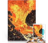 Volcanic EruptionJigsaw Puzzle for Adults 1000 Pieces Learning Educational Toys Family Games Artists Collection, Fine Art 38x26cm