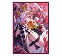 Volcanic Island 50ct 63x90mm Holographic Top Loading Trading Card Sleeves for YuGiOh/Japanese Art Anime Printing Card Sleeves Protectors (Malice)