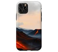 Volcanic Landscape Lava Mountain Horizon Scene Case for iPhone 11 Pro