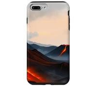 Volcanic Landscape Lava Mountain Horizon Scene Case for iPhone 7 Plus/8 Plus