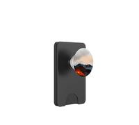 Volcanic Landscape Lava Mountain Horizon Scene PopSockets PopWallet for MagSafe