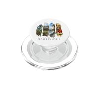 Volcanic Peaks Vacation Martinique PopSockets PopGrip for MagSafe