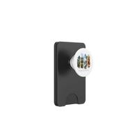 Volcanic Peaks Vacation Martinique PopSockets PopWallet for MagSafe
