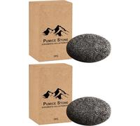 Volcanic Pumice Foot for Stone - Exfoliating Dead Skin Remover for Callus Care - Curved Foot Scrubber for Smooth-Looking Feet - Home Foot Soak Use (2pcs)