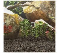 Volcanic rock black 5-8cm natural lava stones 25kg aquarium landscaping -garden