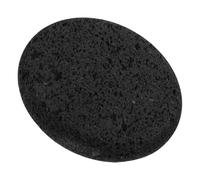 Volcanic Rock Cooking Stone Round Grill Tile for Pizza Steak Baking | 18cm round Lava Slab, Heat Retaining Surface, Suitable for Bread Dough, Vegetables, Gas Grills and Home Celebrations