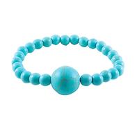 Volcanic Stone Bracelet Bracelet Jewelry Clip on Valentines Earrings (C, One Size)