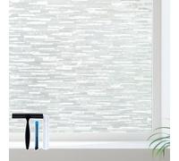 Volcanics Frosted Window Film Privacy 90x200cm with Installation Tools, Opaque Static Cling Glass Film for Windows, Home, Office, UV Protection, No Adhesive, Easy to Apply
