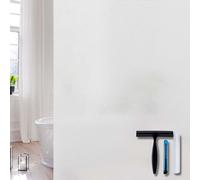 Volcanics Window Film Privacy 90x200cm with Installation Tools - Frosted Opaque Static Cling Glass Film for Home, Office, Bathroom, UV Protection, No Adhesive, Easy to Apply, Frosting for Glass Doors