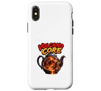 Volcano Core Lava Teapot Fantasy Art Case for iPhone X/XS