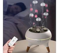 Volcano Diffuser & Rain Cloud Humidifier:Ultrasonic Humidifier with Essential Oil Diffuser Function, Adjustable Timer for Bedroom & Office