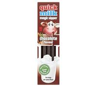 Volcano Easy Valve Quick Milk Magic Sipper Choc Straws VAT Free, Per Pack 13 Pieces, White