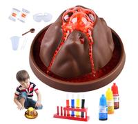Volcano Eruption Experiments - Science Set - Learning Set | 8.26 x 2.75 x 6.29 Inch Kids Experiment Set, Fun Educational Toy to Improve Fine Motor Skills, Toys and Games