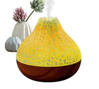 Volcano Humidifier Diffuser,Volcano Simulated Flame Diffusers - RGB Ambient Light, Flame Diffusers, Fire Mist, Quiet Efficient Air Purifying For Relaxing Ambiance