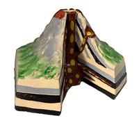 Volcano Internal Structure Model, Volcanic Demonstration Model with Lava, Volcano Eruption Simulation Model, for Studying Volcanic Geomorphology & School Geographic Teaching Aids