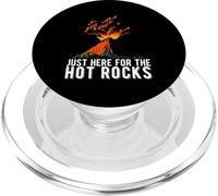Volcano Lover Exploring Lava Geology PopSockets PopGrip for MagSafe