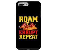 Volcano Lover Roam Errupt Repeat Geologist Seismologist Case for iPhone 7 Plus/8 Plus
