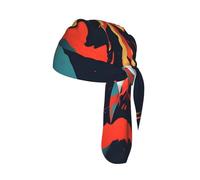 Volcano Print Cycling Cap Quick-Drying Lightweight Breathable Fashion Accessory Workout Headband