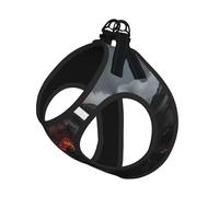 Volcano Print Dog Harness Reflective Pet Vest Harness Puppy Harnesses Leash Set,For Walking Training