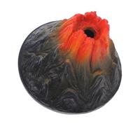 Volcano Resin Incense Cone Burner Desktop Decor Black Ornament