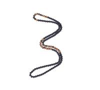 Volcano Stone Yellow Tiger Eye Stone Necklace Black Hematite Yoga Necklace Agate Buddha Beads Necklace for Men, No Gemstone