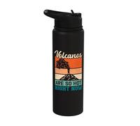Volcanoes are So Hot Right Now Hawaii Volcano Stainless Steel Insulated Water Bottle