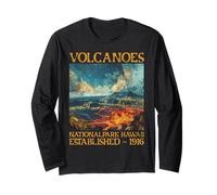 Volcanoes National Park | Hawaii | Outdoor Camping Long Sleeve T-Shirt