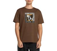Volcom Angle Iron S/S T-Shirt - Brown Stone