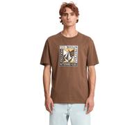 Volcom Angle Iron SS T-Shirt - Brown Stone