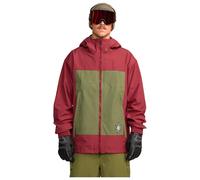 Volcom - Arthur 3 Layer Jacket Burnt Red - L - Ski Jacket