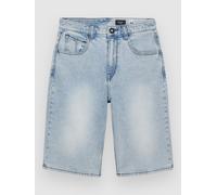 Volcom Billow Denim Kids Shorts desert dirt indigo 24
