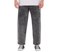 Volcom - Billow Tapered Light Acid Black - Jeans - grey - W30 - 100% Cotton,Denim W30