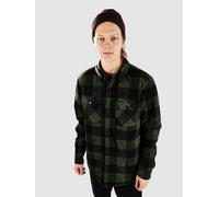 Volcom Bowered Fleece Shirt dark pine S