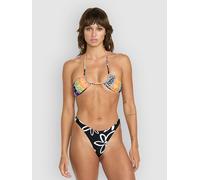 Volcom Bring It On Halter Bandeau Bikini Top Multicolor XL Woman