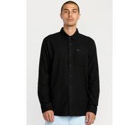 Volcom - Caden Solid Antique Black - Shirt - black - M - 100% Cotton,Flanell M