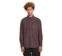 Volcom Caden Solid Long Sleeve Shirt Brown XS Men