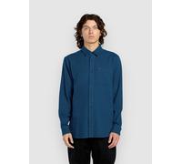 Volcom Caden Solid Shirt cosmic blue XS