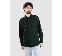Volcom Caden Solid Long Sleeve Shirt Green XS Men