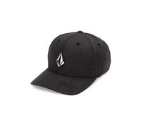 Volcom Full Stone Hthr Flexfit Cap Black S-M