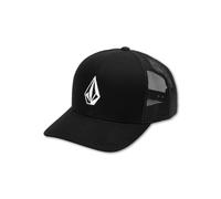 Volcom Cap Snapback Adjustable Mens Curved Peak Black 6 Panel Full Stone Cheese