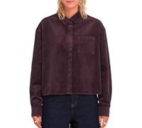 Volcom - Chemise en velours côtelé - Weellow Corduroy Shirt W Raisin for Women in Cotton - Size M - Purple Purple M