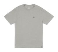 Volcom - Circle Blanks HTH S/S Tee - T-shirt size L, grey