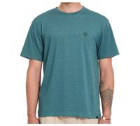 Volcom - Circle Blanks HTH S/S Tee - T-shirt size L, turquoise