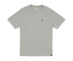 Volcom - Circle Blanks HTH S/S Tee - T-shirt size M, grey