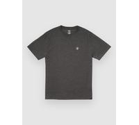 Volcom Circle Blanks Hth T-Shirt heather black XS