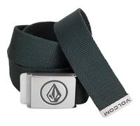 Volcom Circle Web Belt, Scarab, One Size
