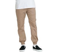 Volcom - Comfortable tracksuit - Frickin Slim Jogger Khaki for Men - Size XL - Beige Beige XL