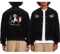 Volcom - FA Mickey Mason Black - College Jacket - black - L - Shell: 100% Cotton; Lining: 100% Polyester L