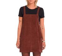 Volcom - Cotton dress - Power Chord Dress Tobacco Brown for Women - Size M Brown M