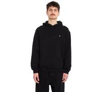 Volcom - Cotton hoodie - Single Stone Pull Over Black for Men in Recycled Polyester - Size L Black L